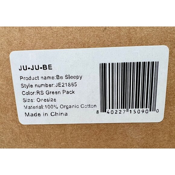 JuJuBe "Be Sleepy" 2-Pack Fitted Crib Sheets 100% Organic Cotton Jersey - Picture 5 of 7